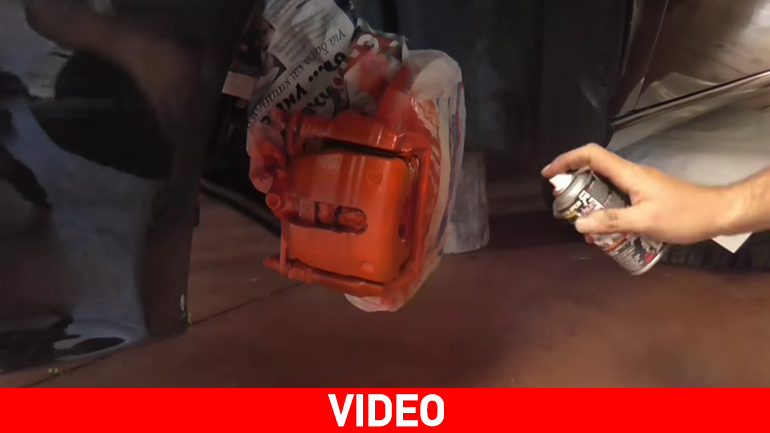 Δείτε πως μπορείτε να βάψετε μόνοι σας τα φρένα του αυτοκινήτου!